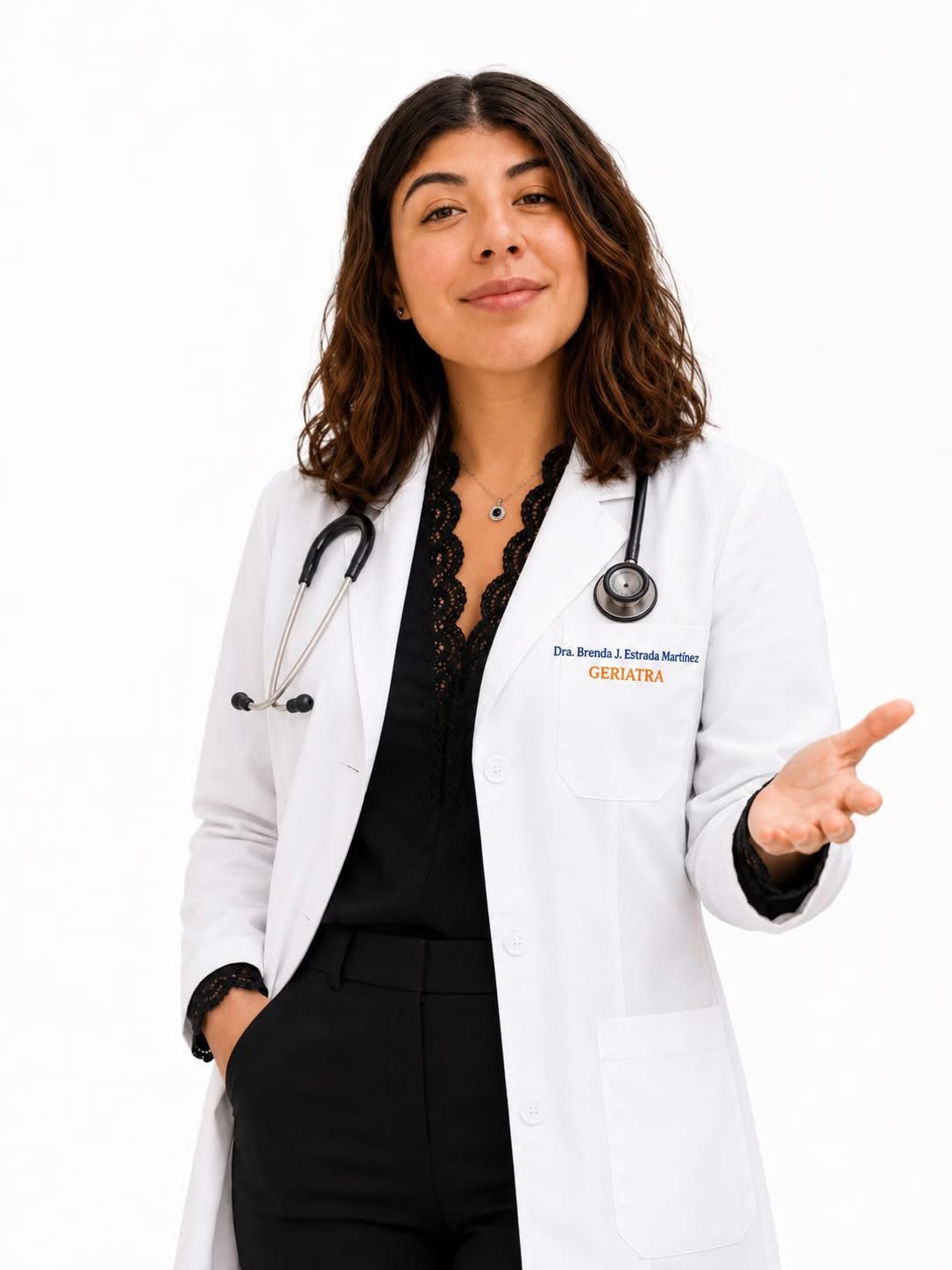 Dra. Brenda Joanna Estrada Martínez, médica geriatra en Ciudad Juárez